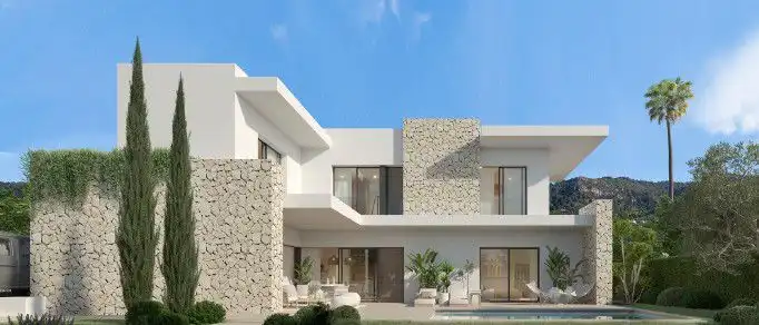 Vista exterior de Casa o xalet en venda en Alhaurín de la Torre amb Aire condicionat, Calefacció i Jardí privat