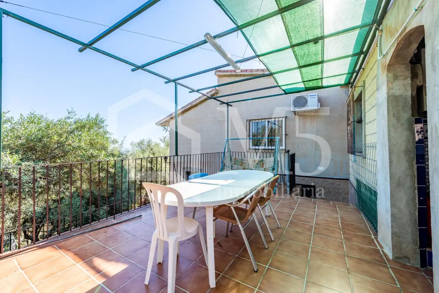 Terraza de Finca rústica en venta en Rincón de la Victoria con Aire acondicionado, Jardín privado y Terraza