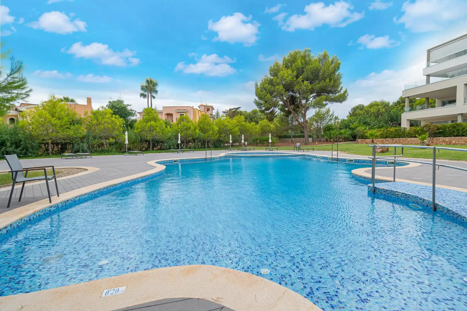 Swimming pool of Ground floor for sale in Calvià  with Air Conditioner, Heating and Terrace
