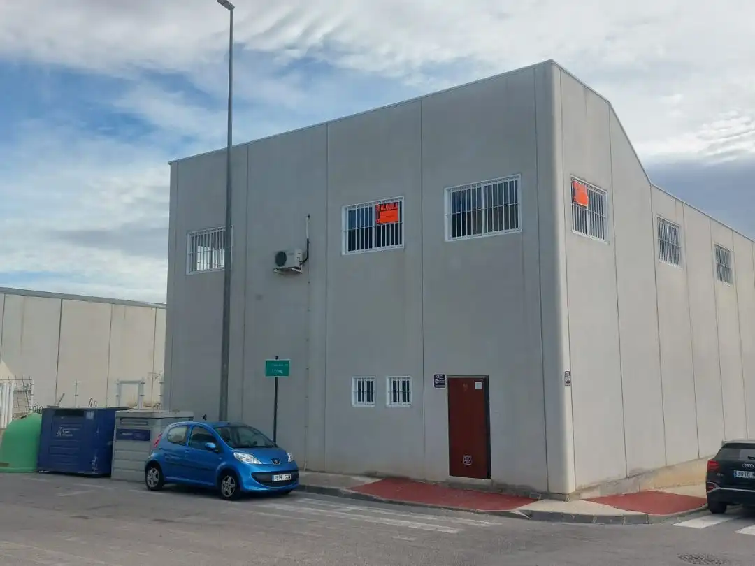 Vista exterior de Local de alquiler en Lorquí con Alarma