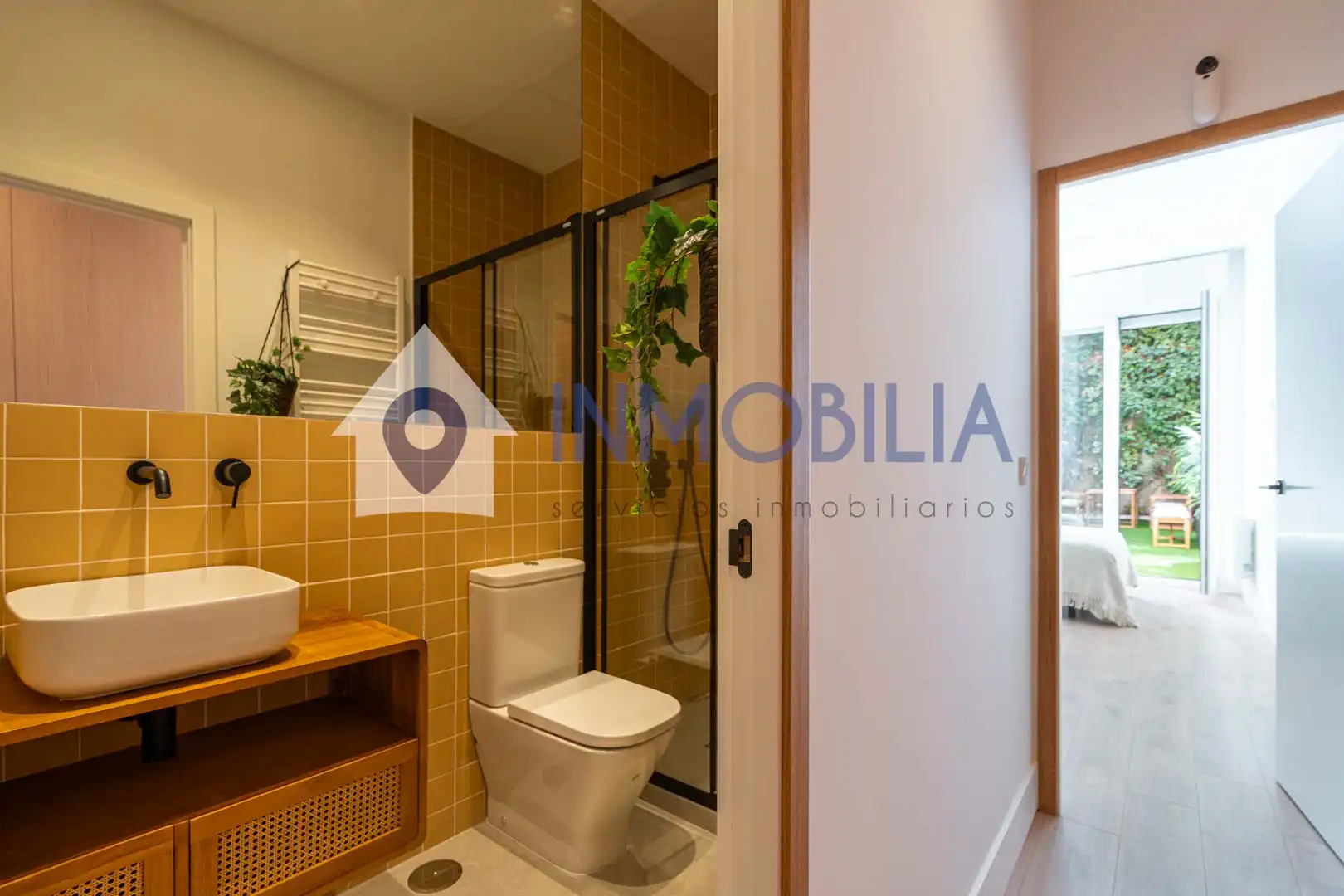 Badezimmer von Wohnung zum Verkauf in Madrid mit Klimaanlage, Heizung und Terrasse