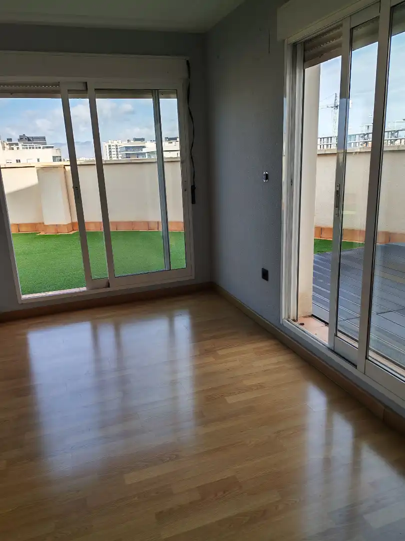 Bedroom of Attic for sale in Elche / Elx  with Air Conditioner, Parquet flooring and Terrace