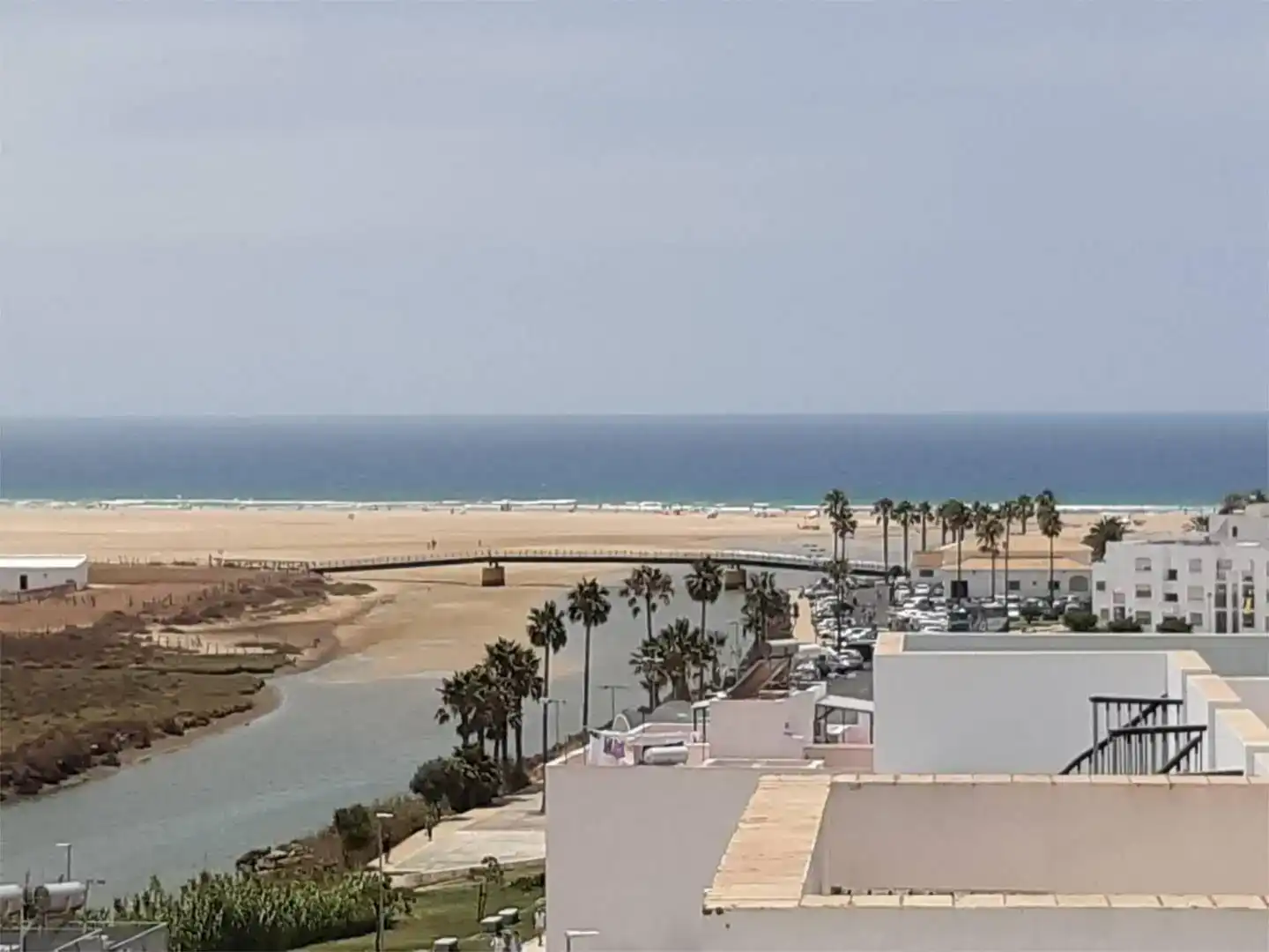 Exterior view of Flat for rent in Conil de la Frontera  with Air Conditioner, Private garden and Storage room