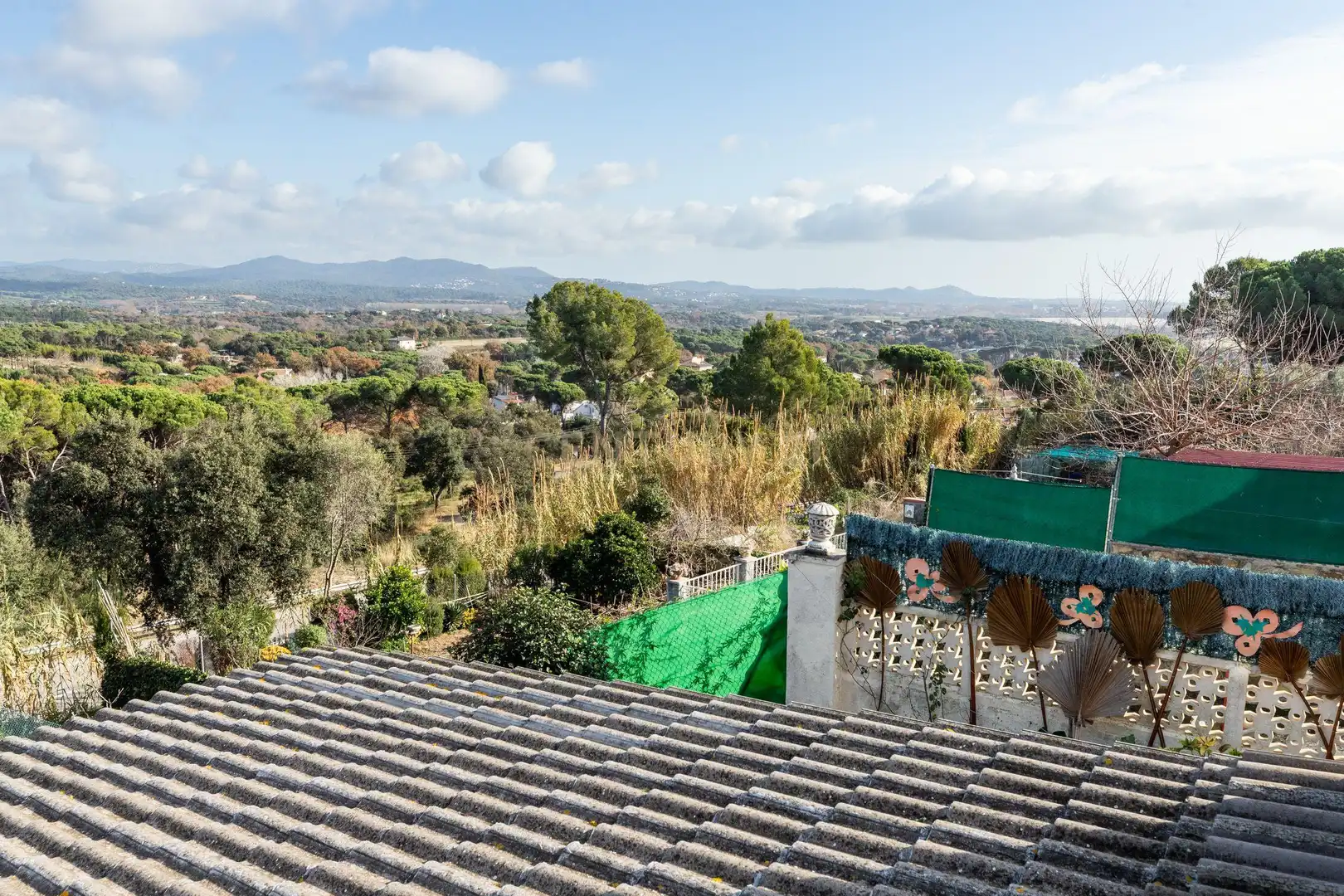 Vista exterior de Casa o xalet en venda en Fogars de la Selva amb Jardí privat