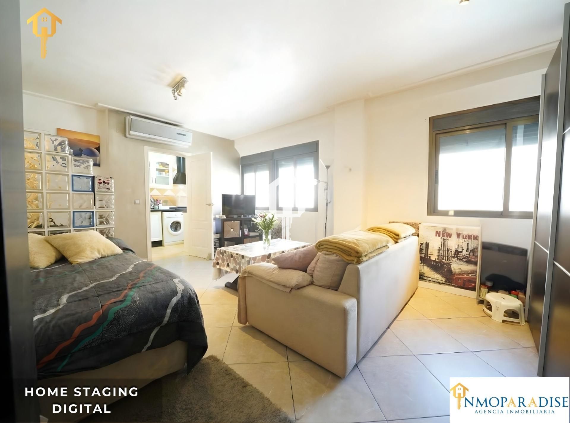 Sala de estar de Estudio en venta en Alicante / Alacant