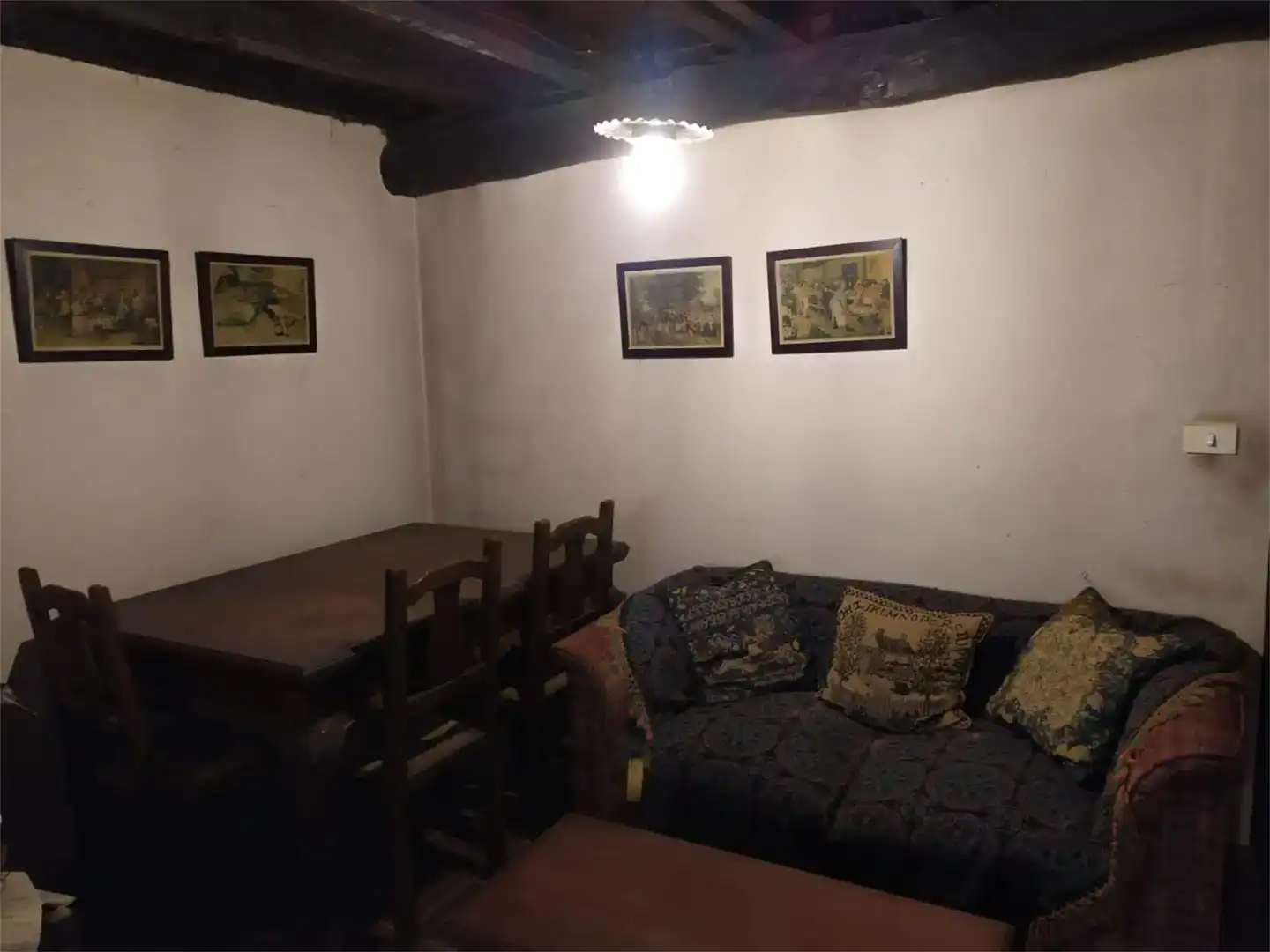 Sala d'estar de Casa adosada en venda en Vila de Cruces