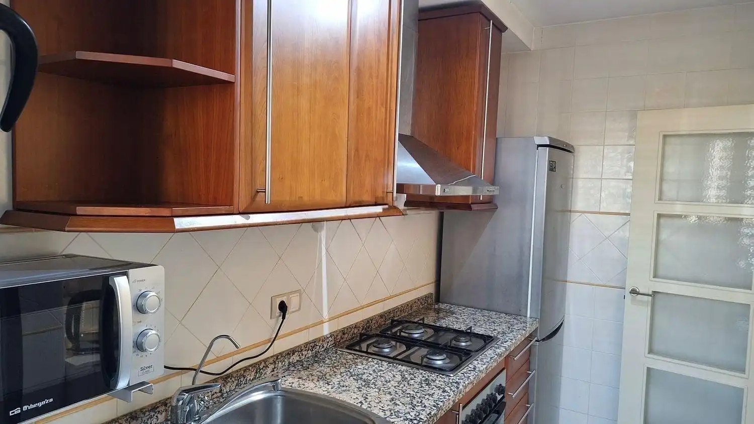 Kitchen of Flat for rent in Alicante / Alacant  with Air Conditioner, Heating and Terrace