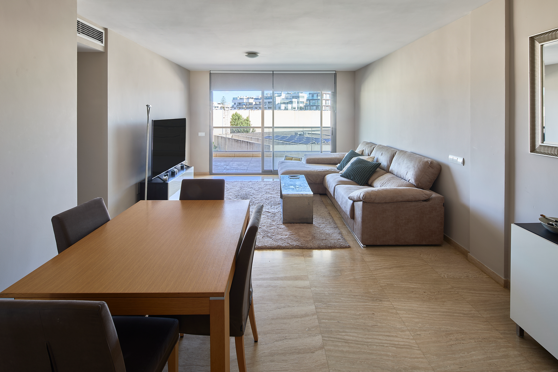Sala d'estar de Apartament en venda en Eivissa amb Aire condicionat, Calefacció i Terrassa