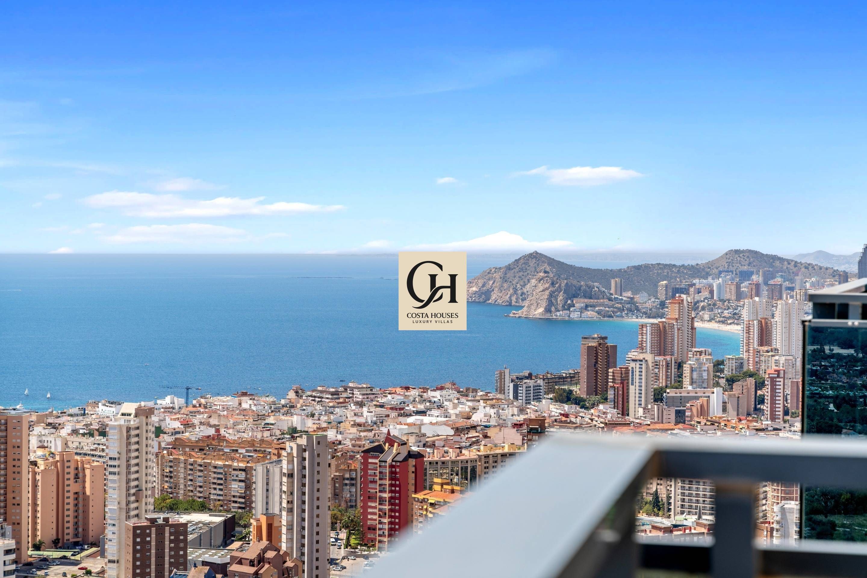Exterior view of Attic for sale in Benidorm  with Air Conditioner, Heating and Private garden