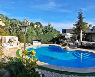 Swimming pool of House or chalet to rent in Torrelodones  with Air Conditioner, Heating and Private garden