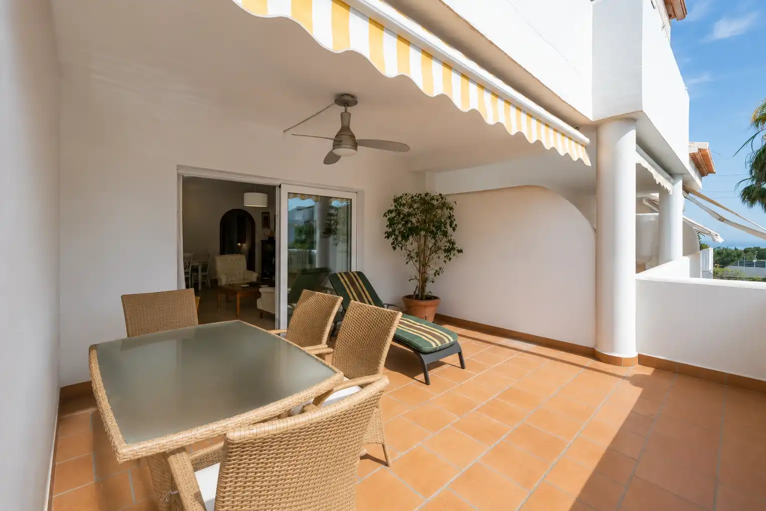 Terrace of Flat for sale in Marbella  with Air Conditioner, Heating and Terrace