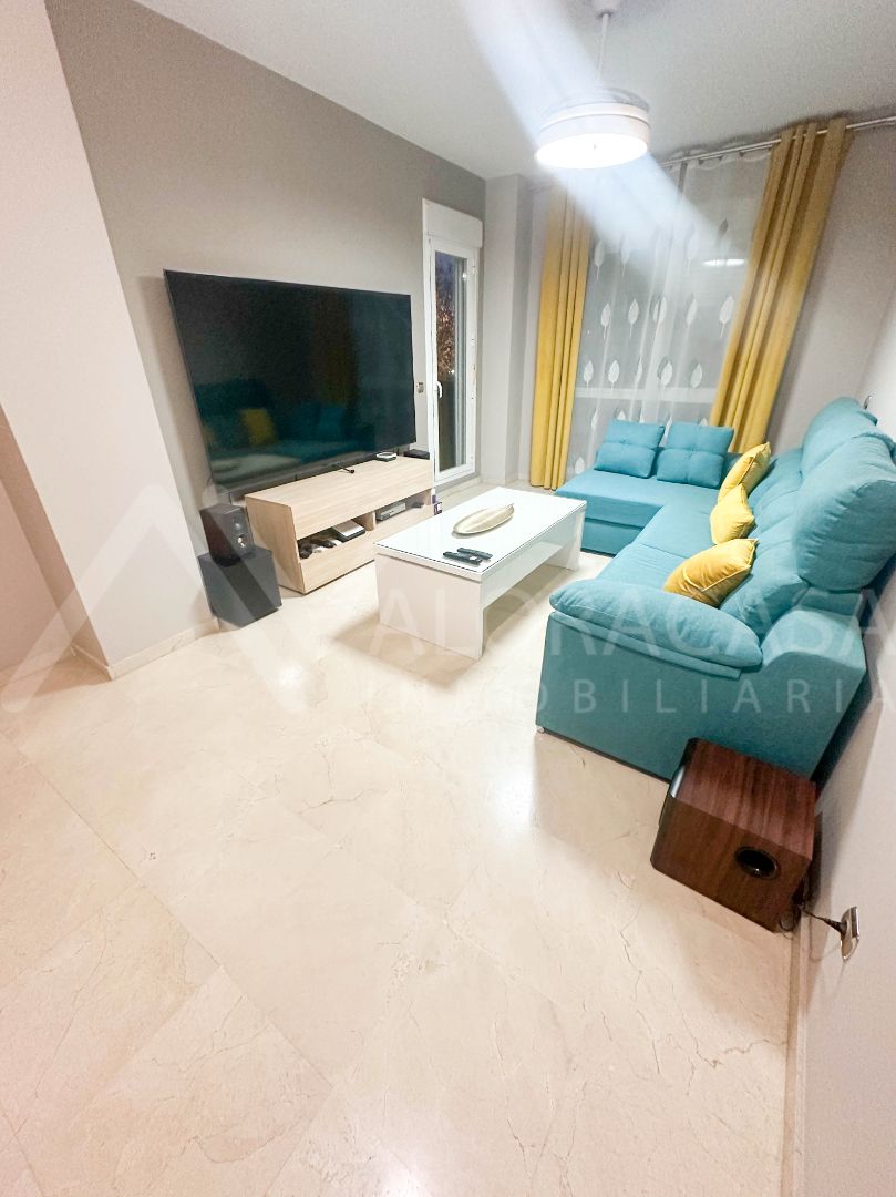 Sala de estar de Piso en venta en Málaga Capital con Aire acondicionado, Terraza y Trastero