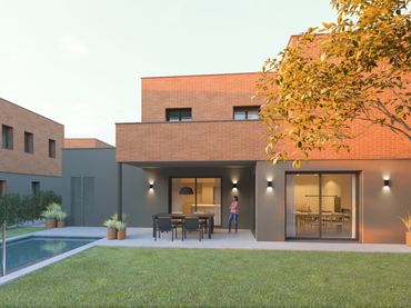 Xalet d'obra nova amb piscina en venda a Carrer de Sant Miquel 4