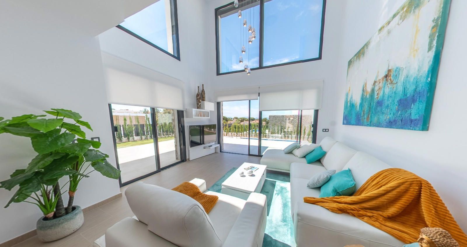 Sala d'estar de Casa o xalet en venda en Artà amb Aire condicionat, Calefacció i Jardí privat