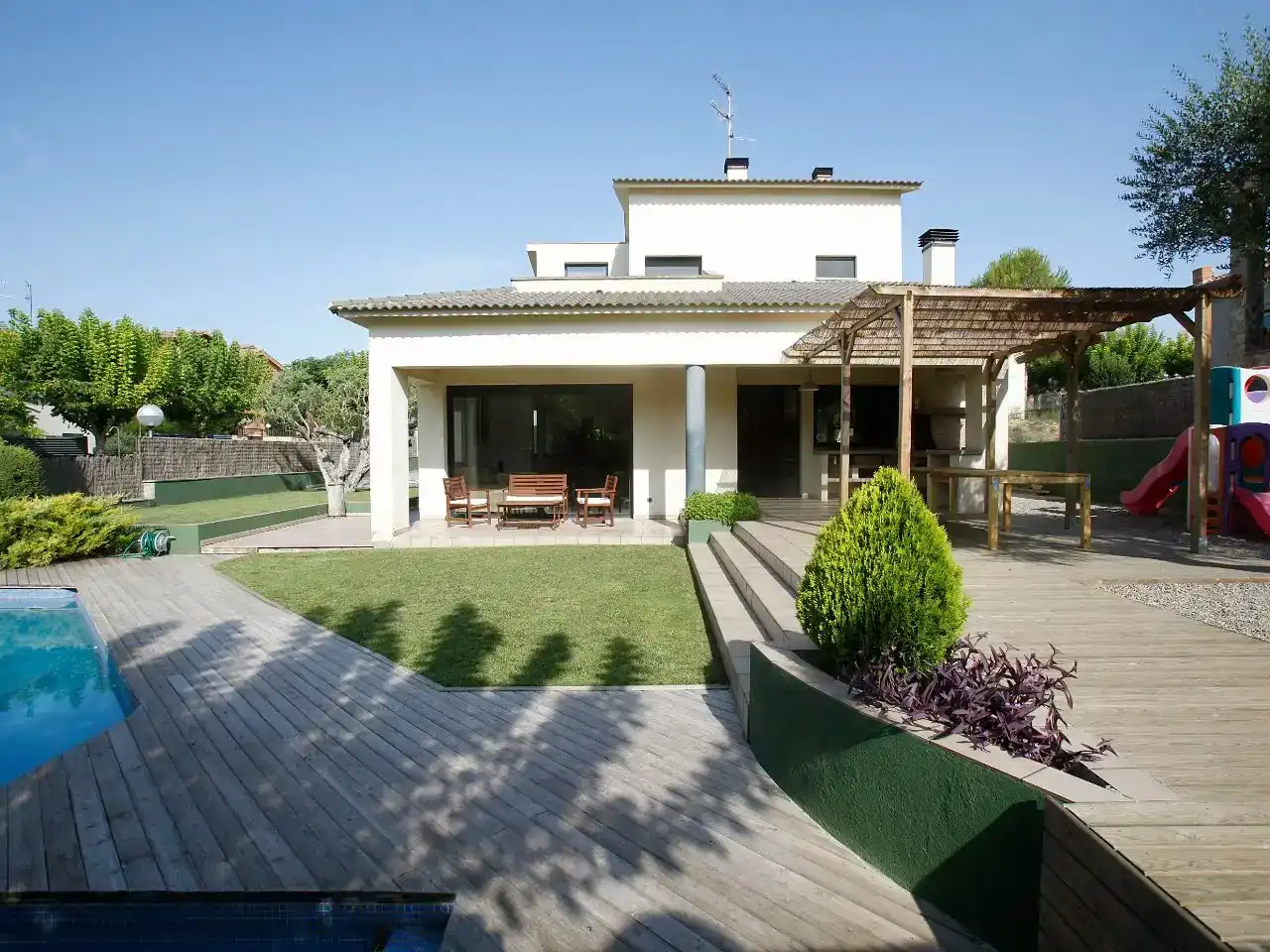 Terrassa de Pis en venda en Olèrdola amb Piscina