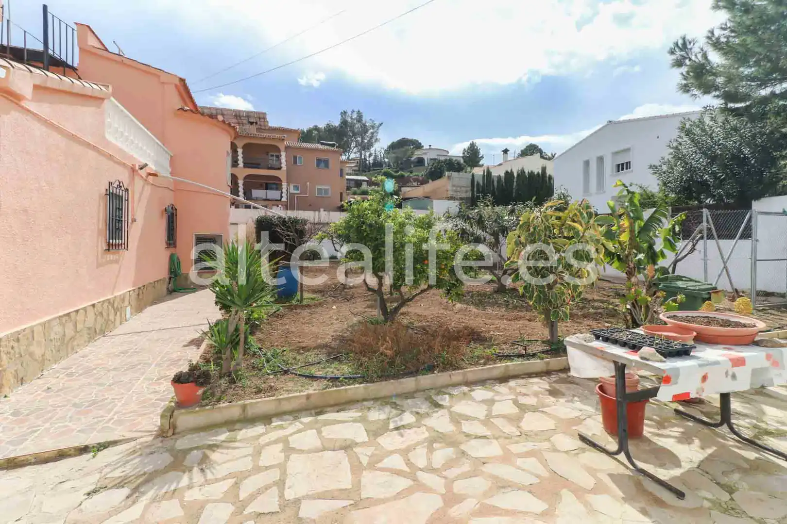 Exterior view of Houses for sale in L'Alfàs del Pi  with Air Conditioner, Private garden and Terrace