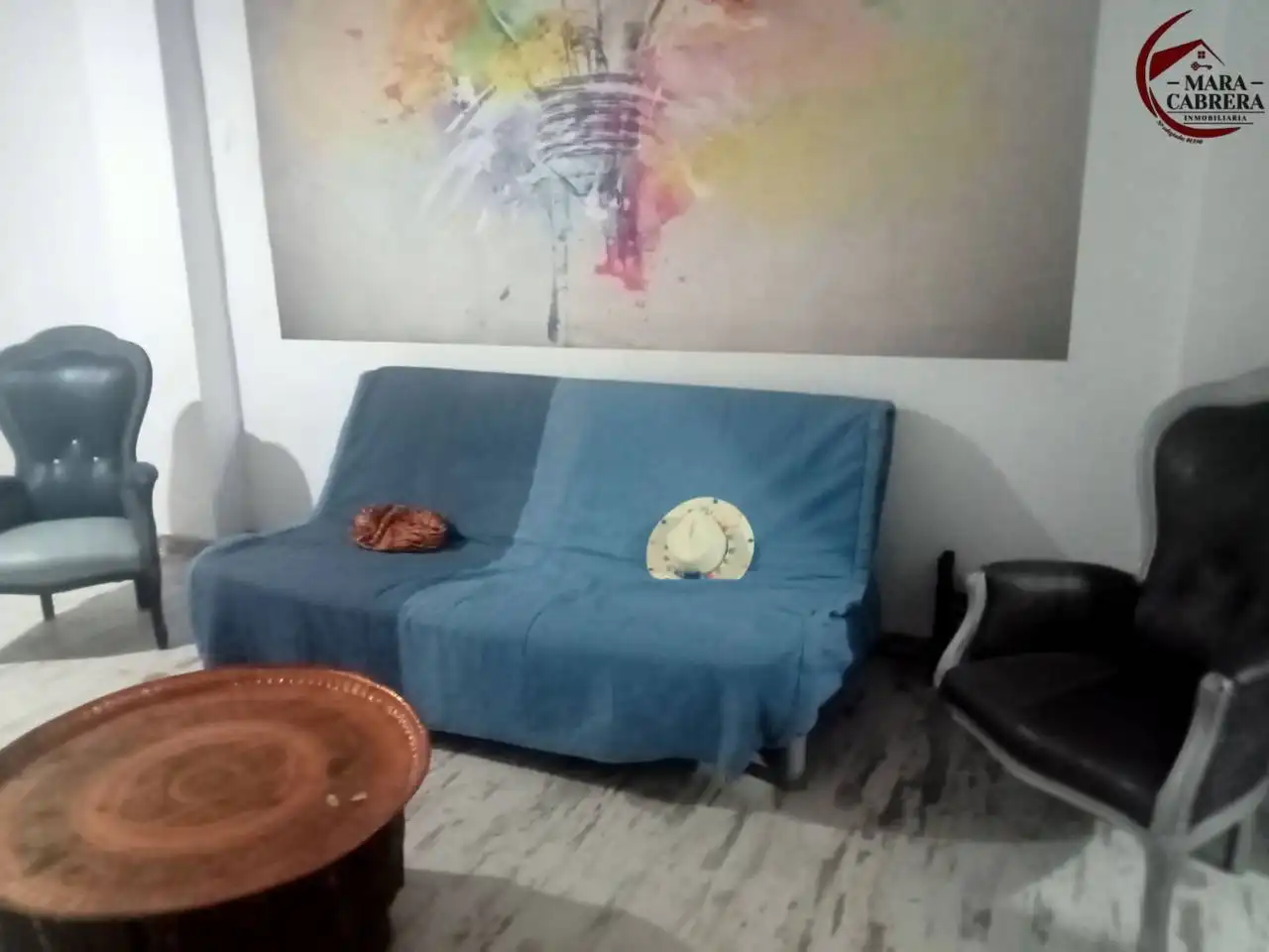 Sala de estar de Casa o chalet en venta en L'Alqueria de la Comtessa con Terraza y Amueblado