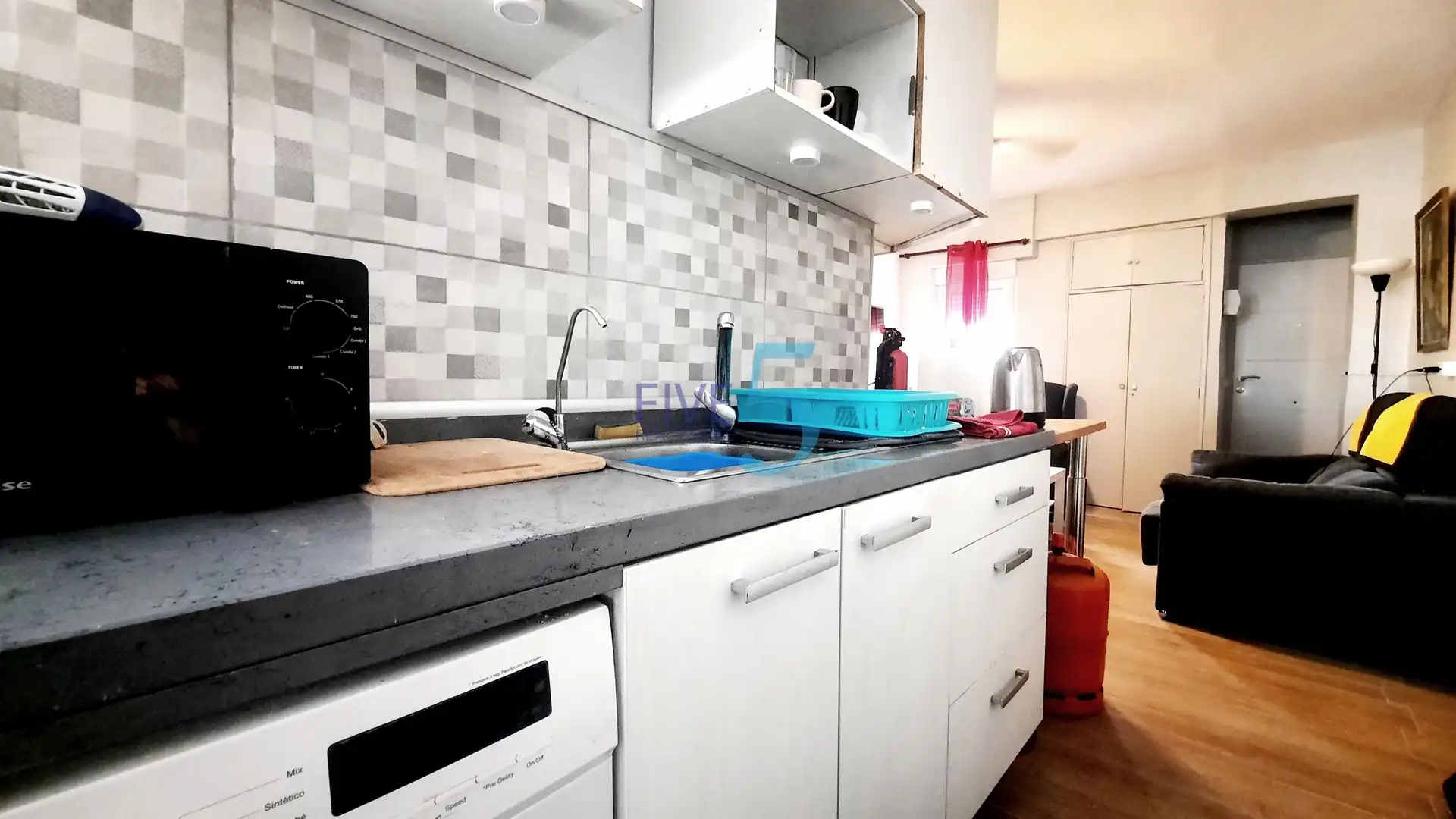 Kitchen of Flat for sale in San Javier  with Air Conditioner, Heating and Furnished