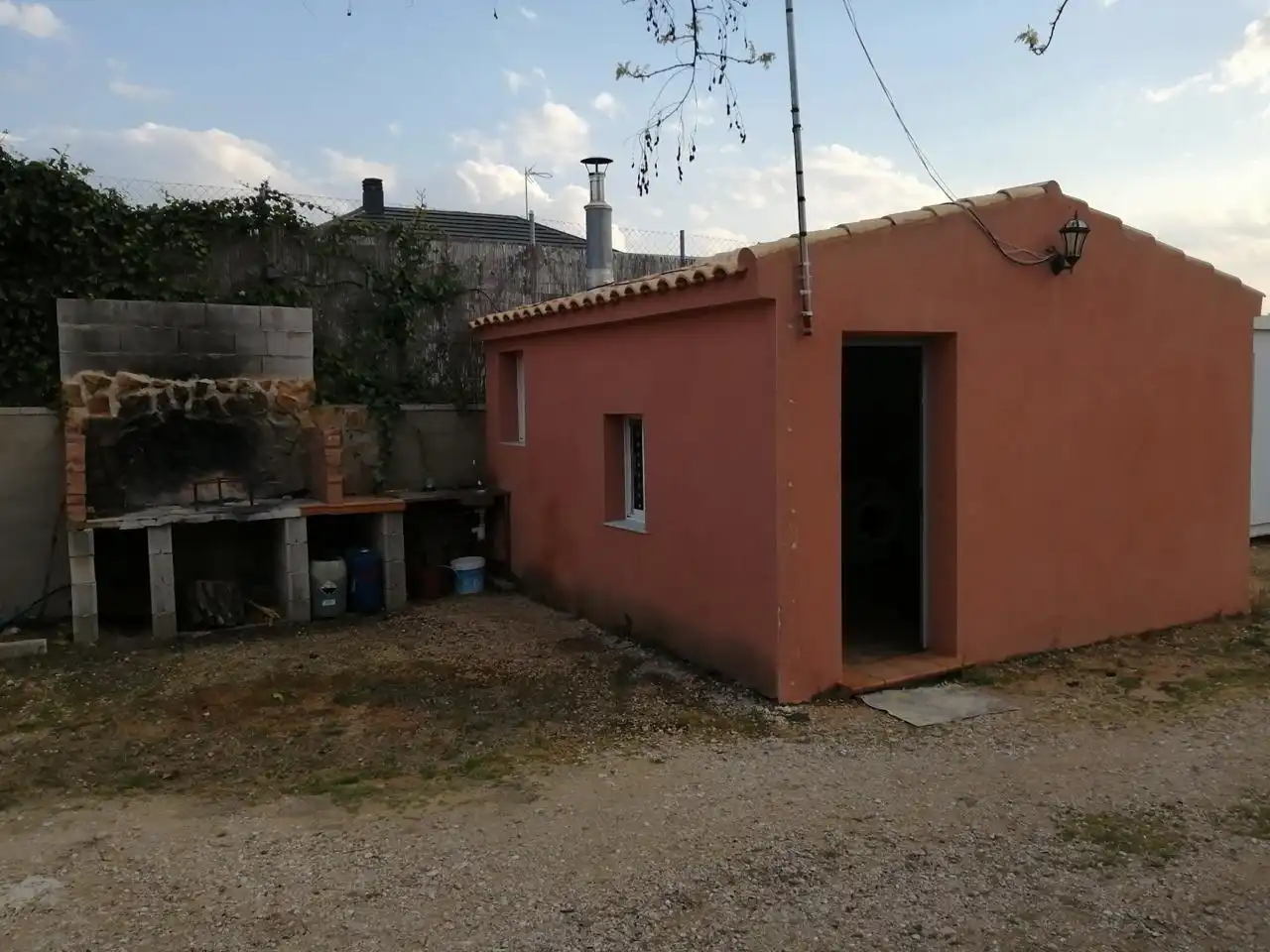 Vista exterior de Casa o chalet en venta en Ibi con Amueblado