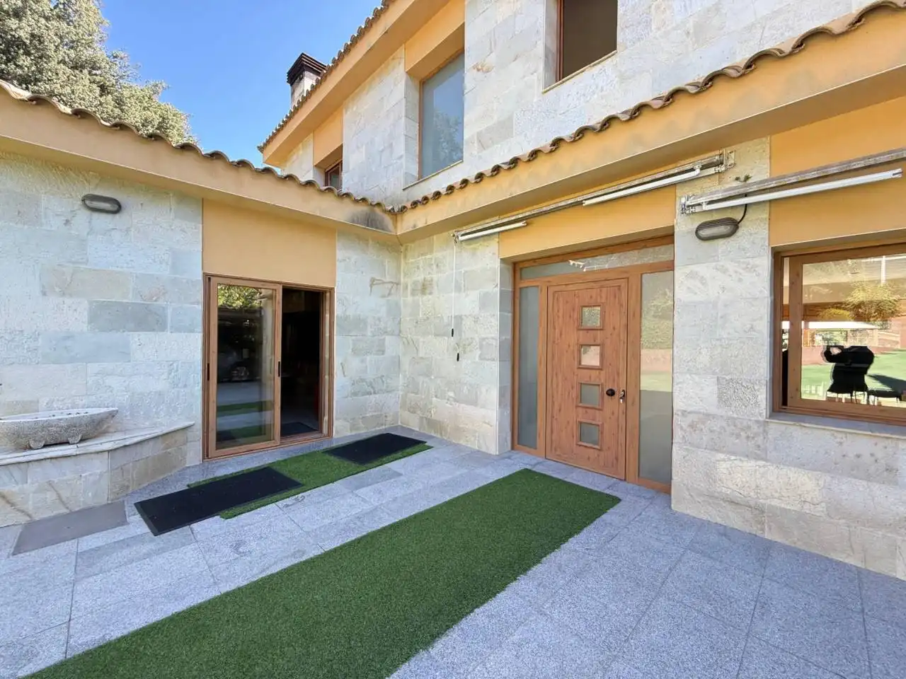 Exterior view of Houses for sale in Matadepera  with Heating and Private garden