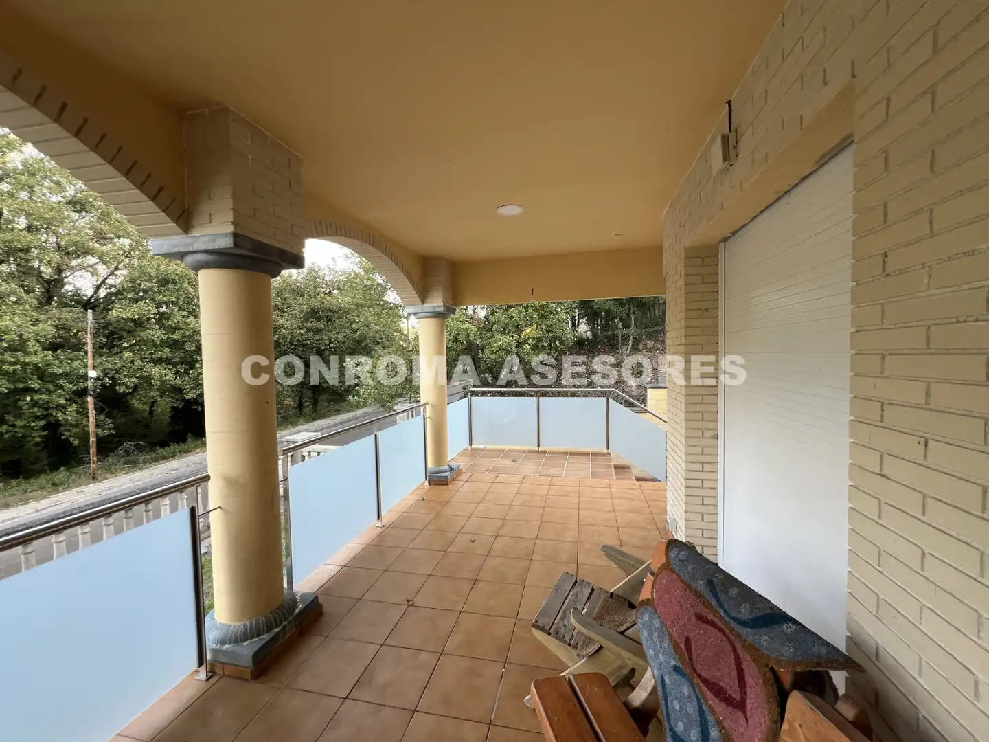 Terrassa de Casa o xalet en venda en Vidreres amb Aire condicionat, Calefacció i Jardí privat