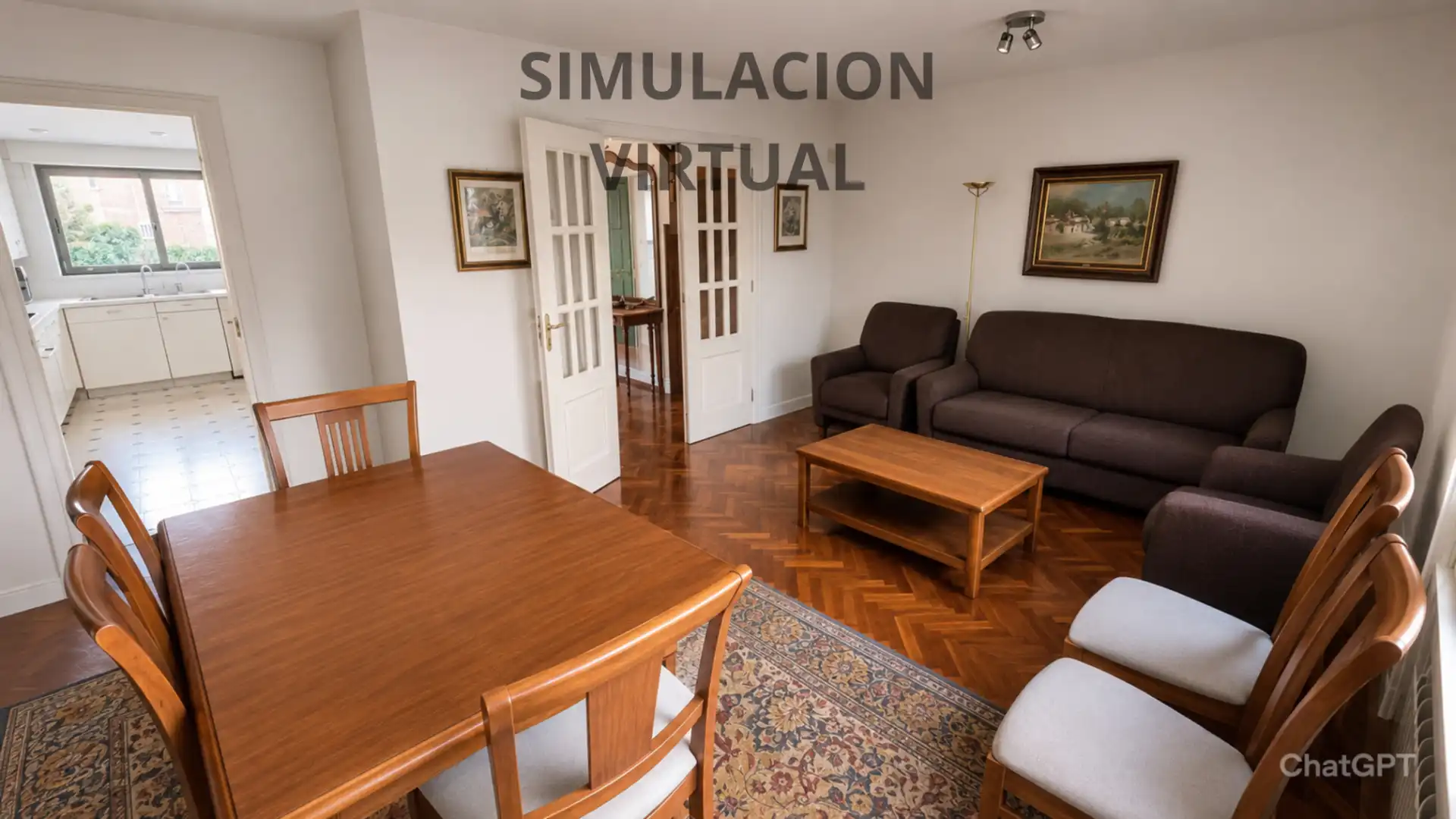 Sala d'estar de Casa adosada en venda en Villanueva del Pardillo amb Aire condicionat, Calefacció i Jardí privat