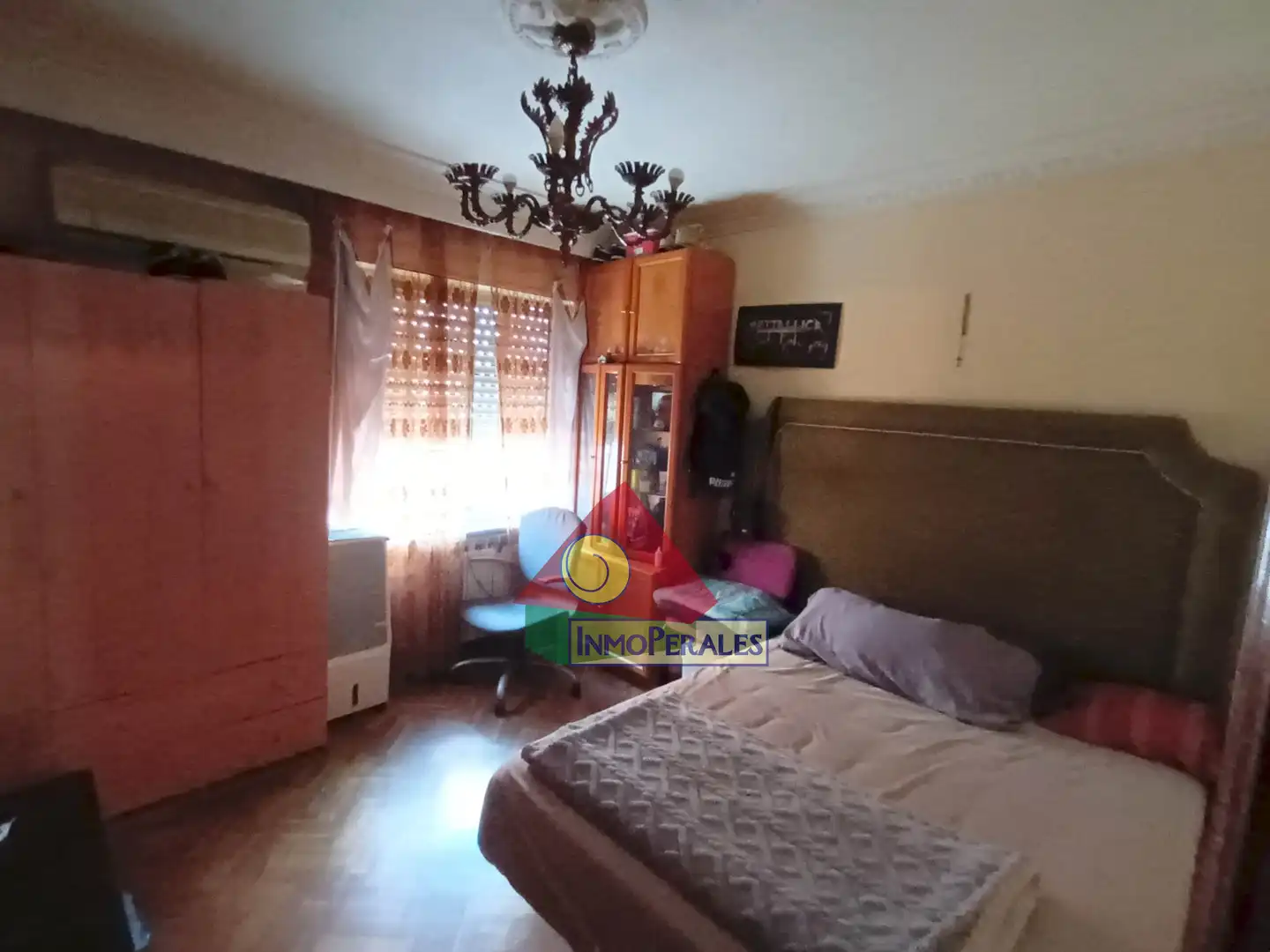 Schlafzimmer von Wohnung zum Verkauf in Madrid mit Heizung, Parkett und Terrasse