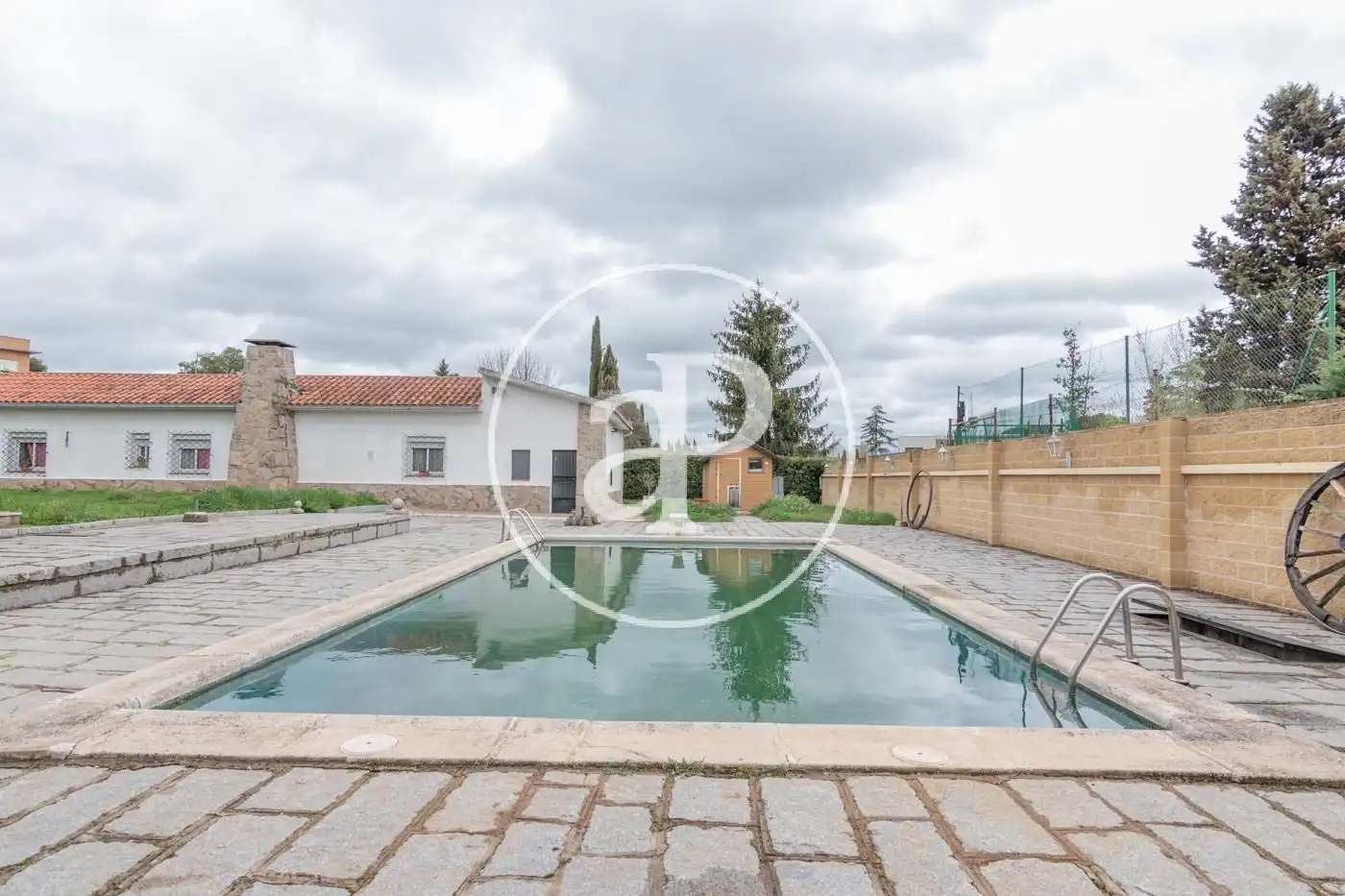 Swimming pool of Houses for sale in Madrid  with Heating, Private garden and Terrace