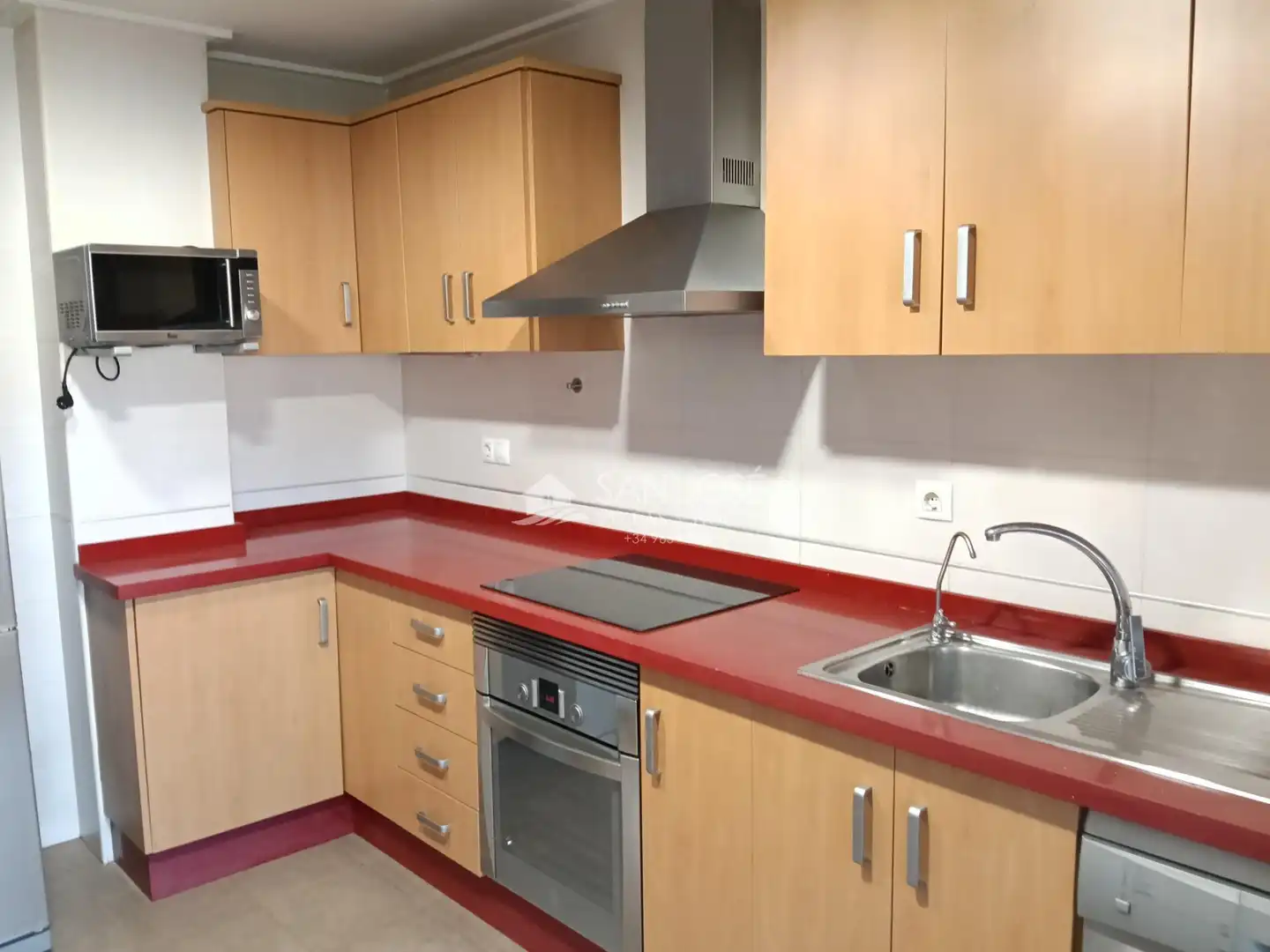 Kitchen of Flat for sale in Aspe  with Heating, Terrace and Storage room
