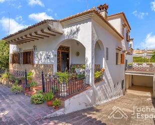 Exterior view of House or chalet for sale in Mogente / Moixent  with Heating, Private garden and Terrace