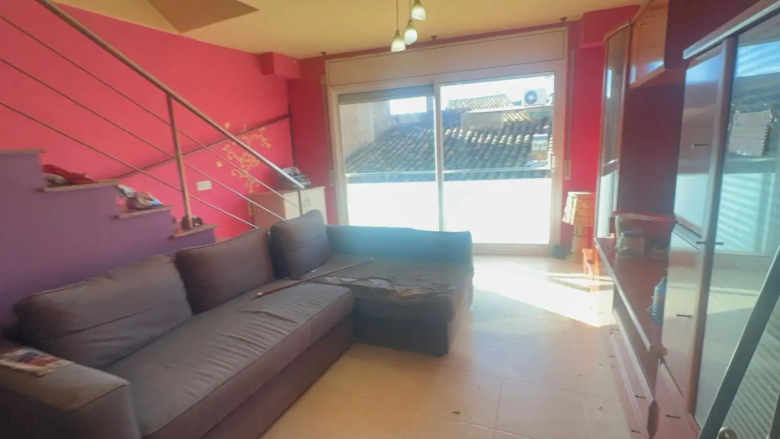 Sala de estar de Dúplex en venta en Torrelles de Foix con Terraza y Balcón