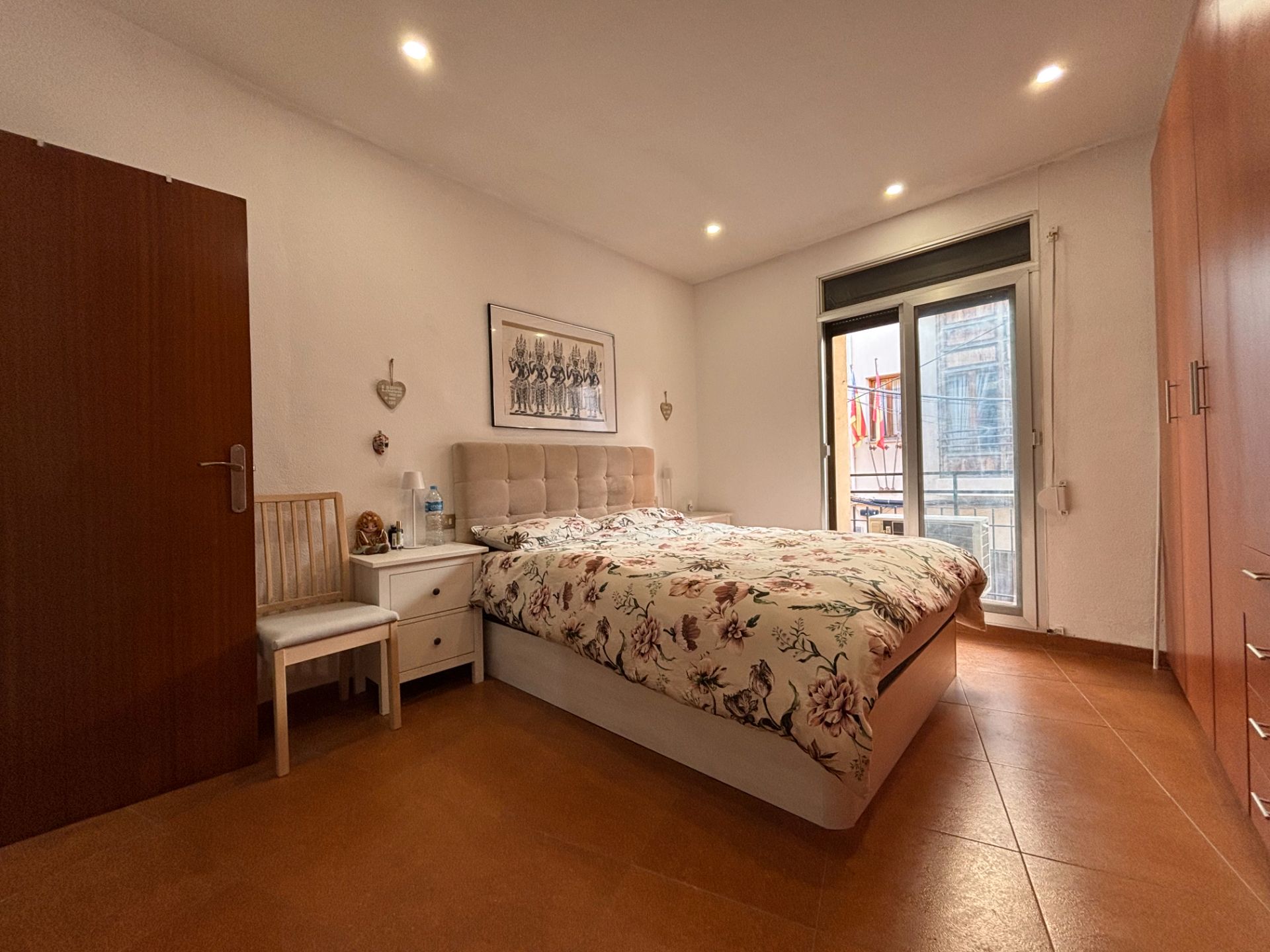Bedroom of Single-family semi-detached for sale in Burriana / Borriana  with Air Conditioner, Heating and Terrace