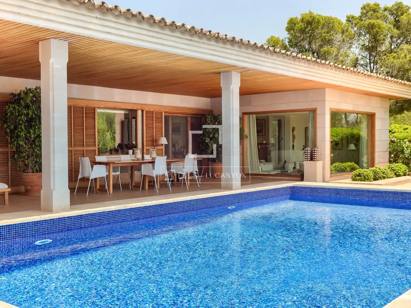 Terrassa de Casa o xalet en venda en Marratxí amb Aire condicionat i Piscina