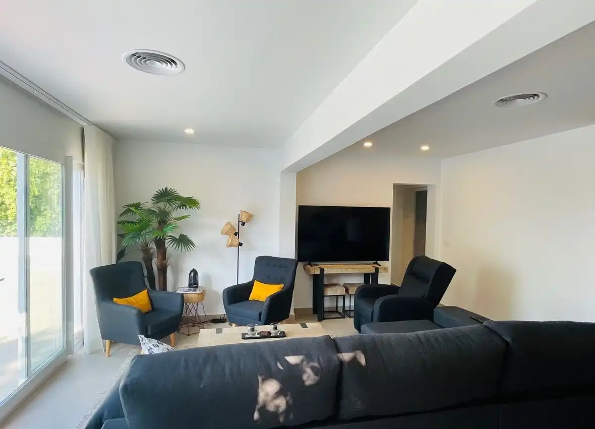Living room of Houses for sale in Dénia  with Air Conditioner, Heating and Private garden