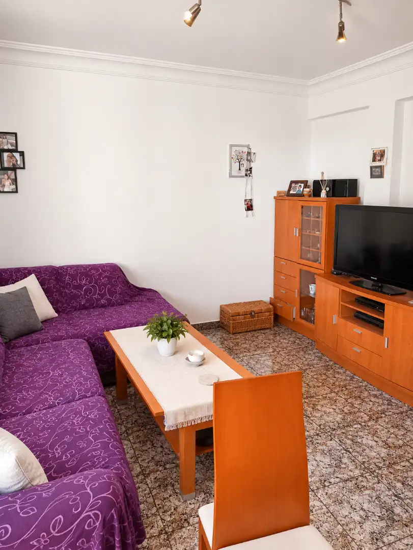 Sala d'estar de Pis en venda en Zaragoza amb Calefacció, Moblat i Forn