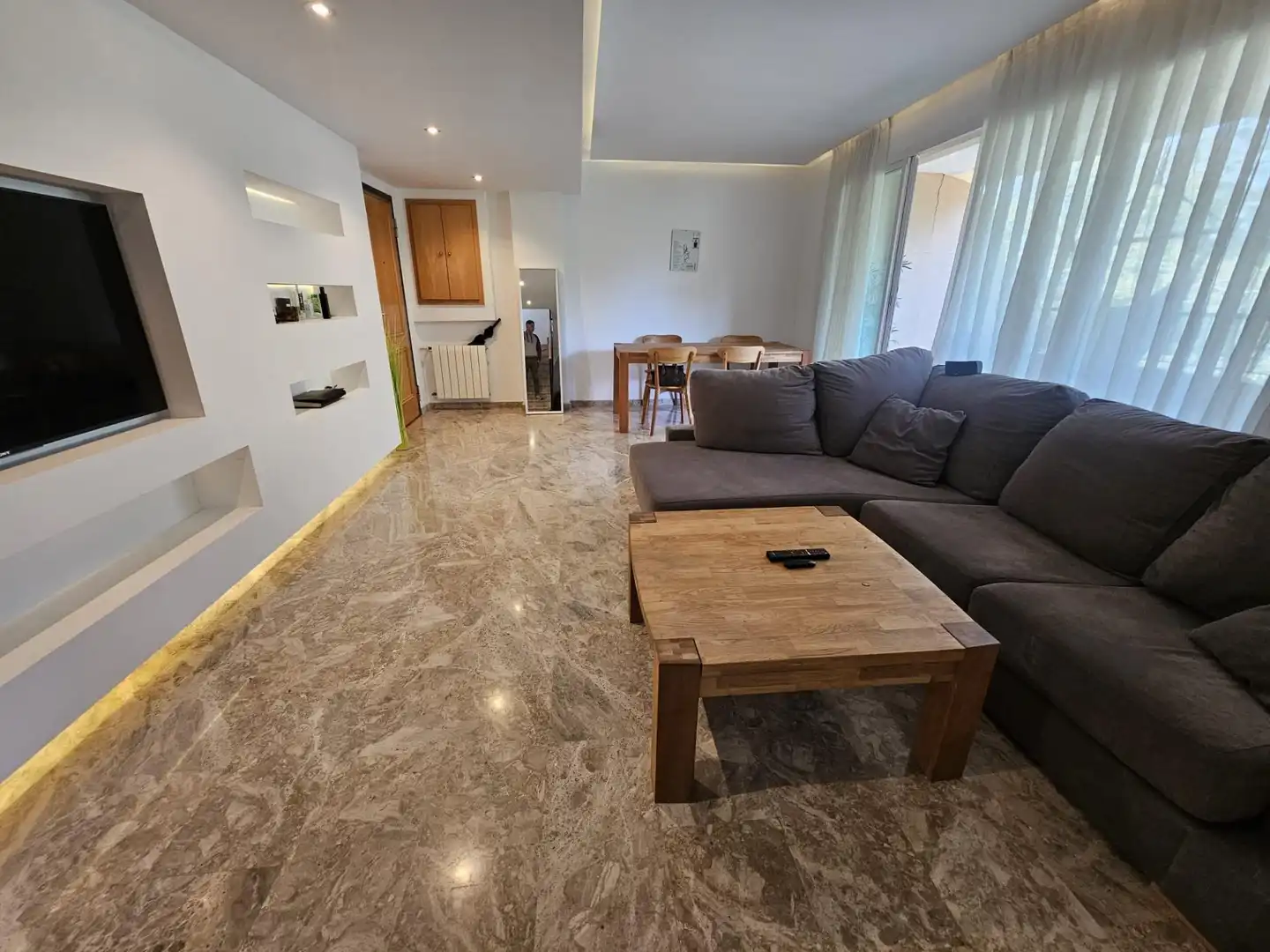 Sala de estar de Piso en venta en Bétera con Aire acondicionado, Calefacción y Jardín privado