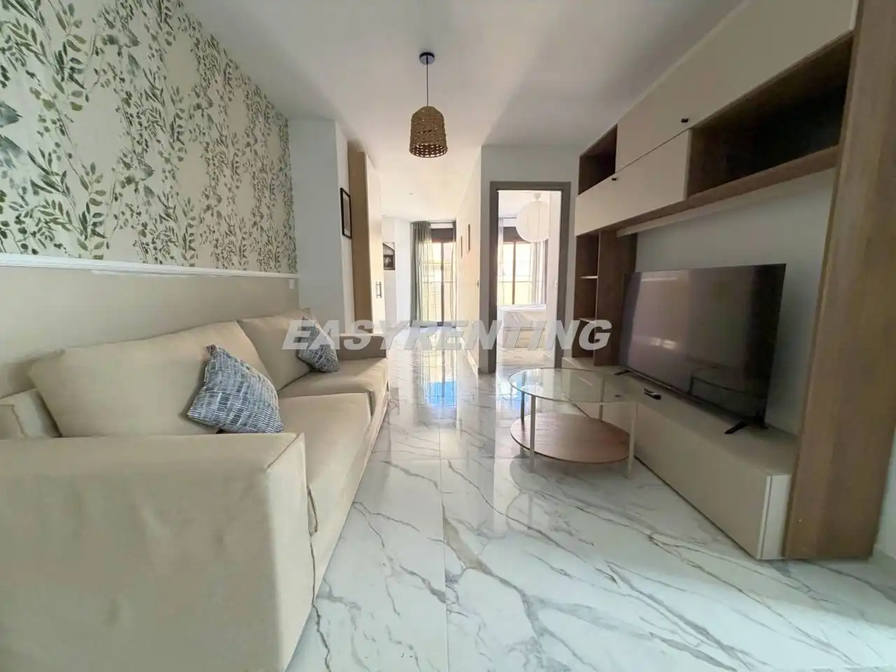 Wohnzimmer von Wohnungen zur Miete in La Línea de la Concepción mit Terrasse, Möbliert und Balkon