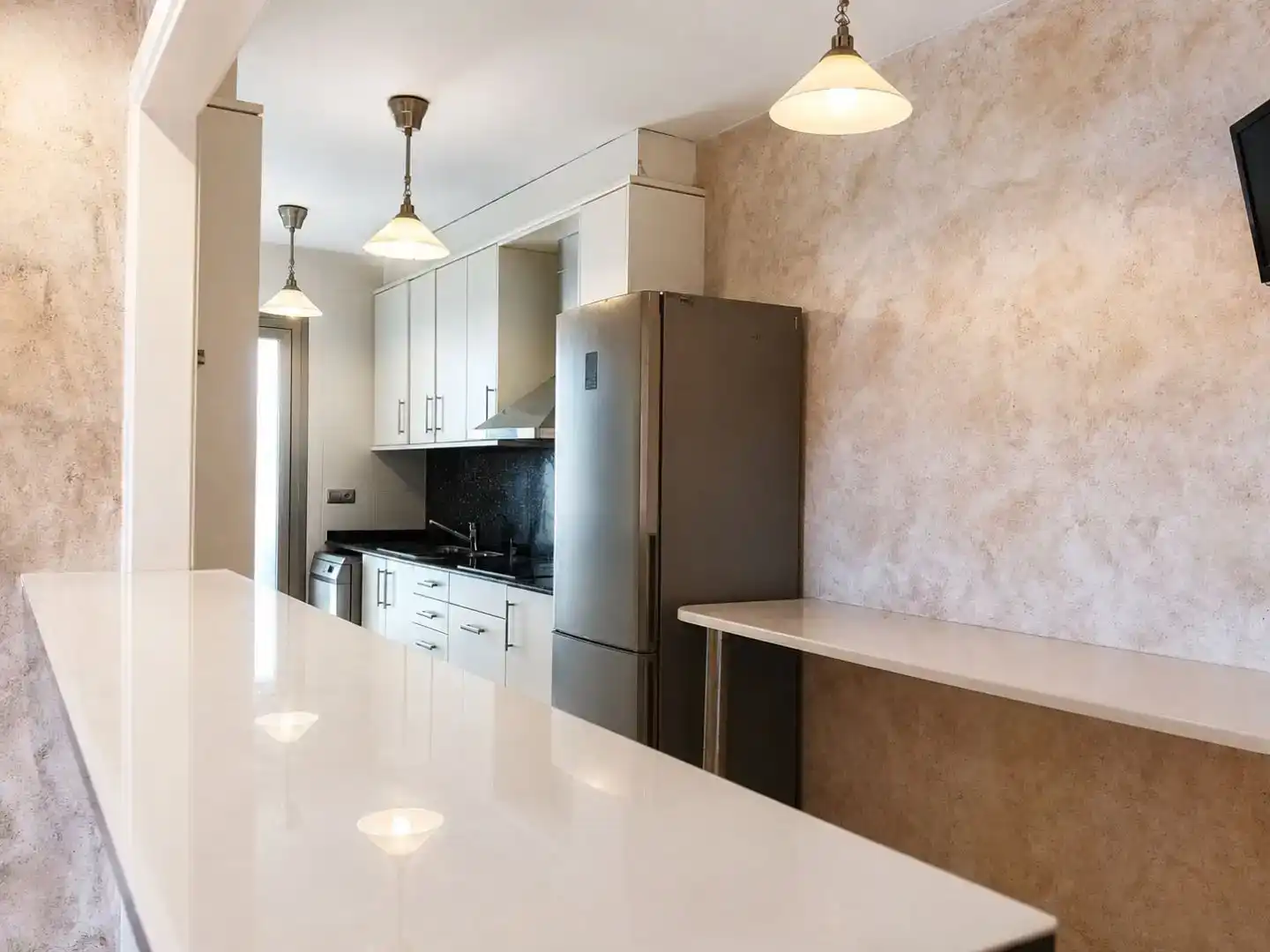 Cocina de Ático en venta en  Palma de Mallorca con Aire acondicionado, Piscina y Balcón