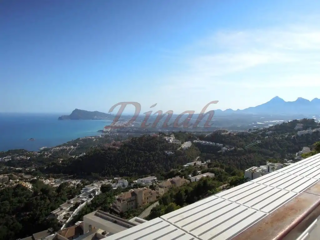 Vista exterior de Apartamento en venta en Altea con Aire acondicionado, Calefacción y Terraza