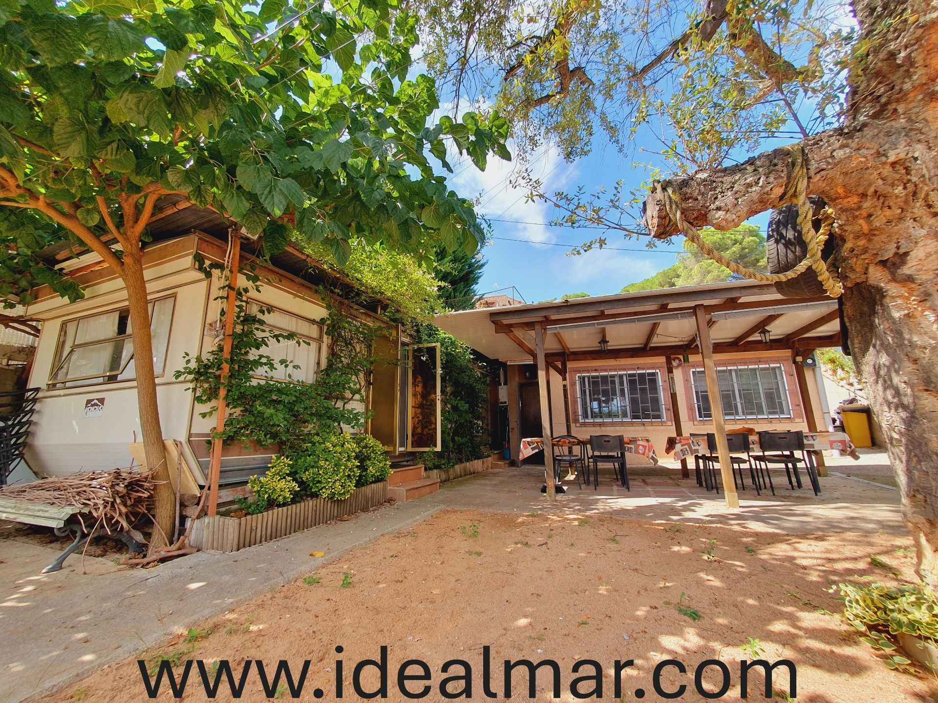 Jardí de Casa o xalet en venda en Lloret de Mar amb Calefacció, Jardí privat i Moblat