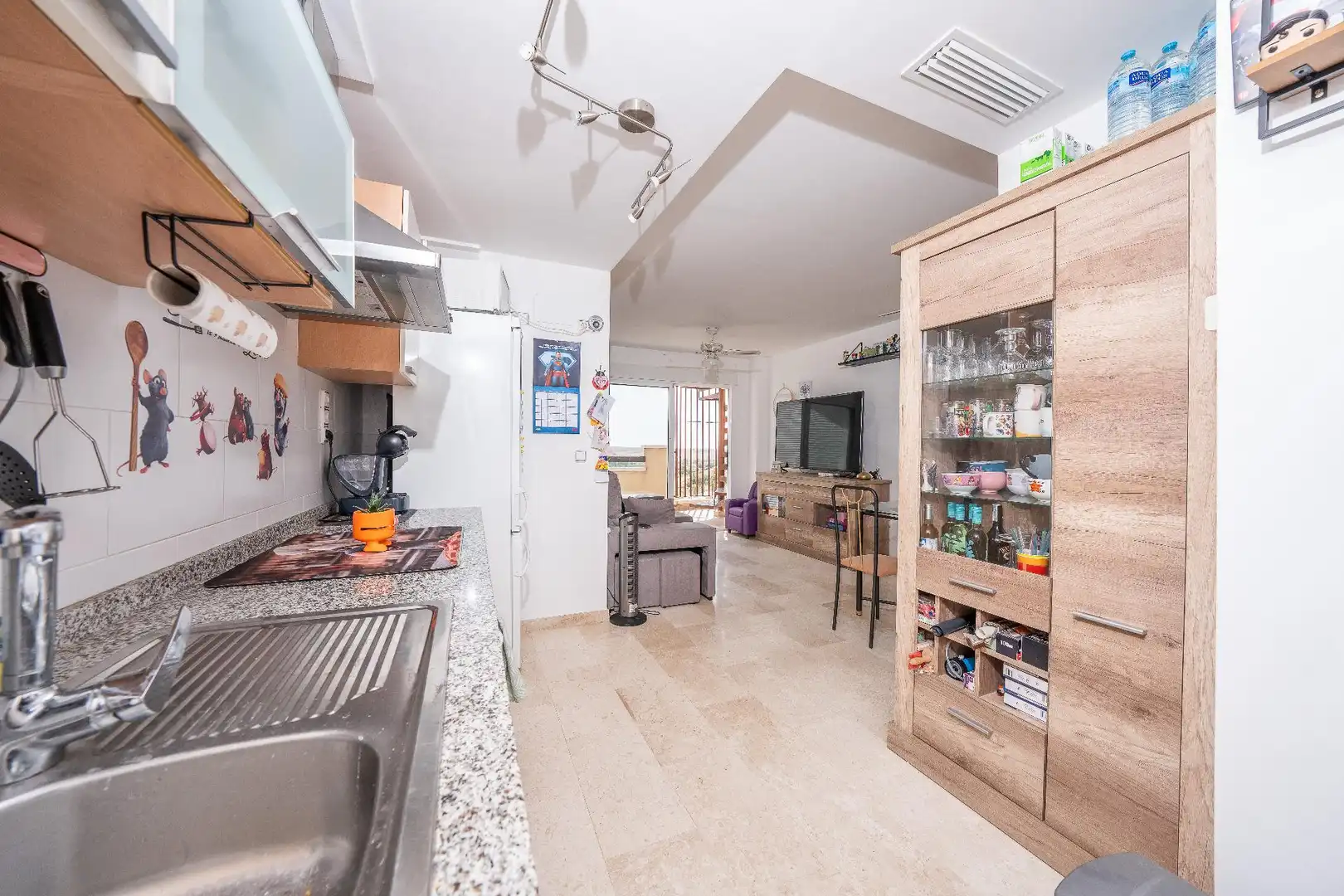 Cocina de Ático en venta en Murcia con Aire acondicionado, Calefacción y Terraza