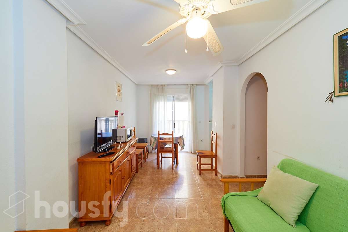 Living room of Flat to rent in Torrevieja  with Furnished, Balcony and Pets allowed