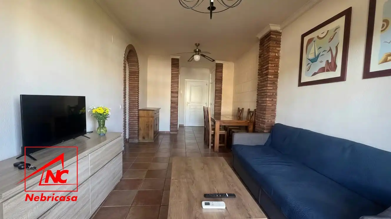 Living room of Flat for sale in Zahara de los Atunes  with Air Conditioner, Terrace and Storage room