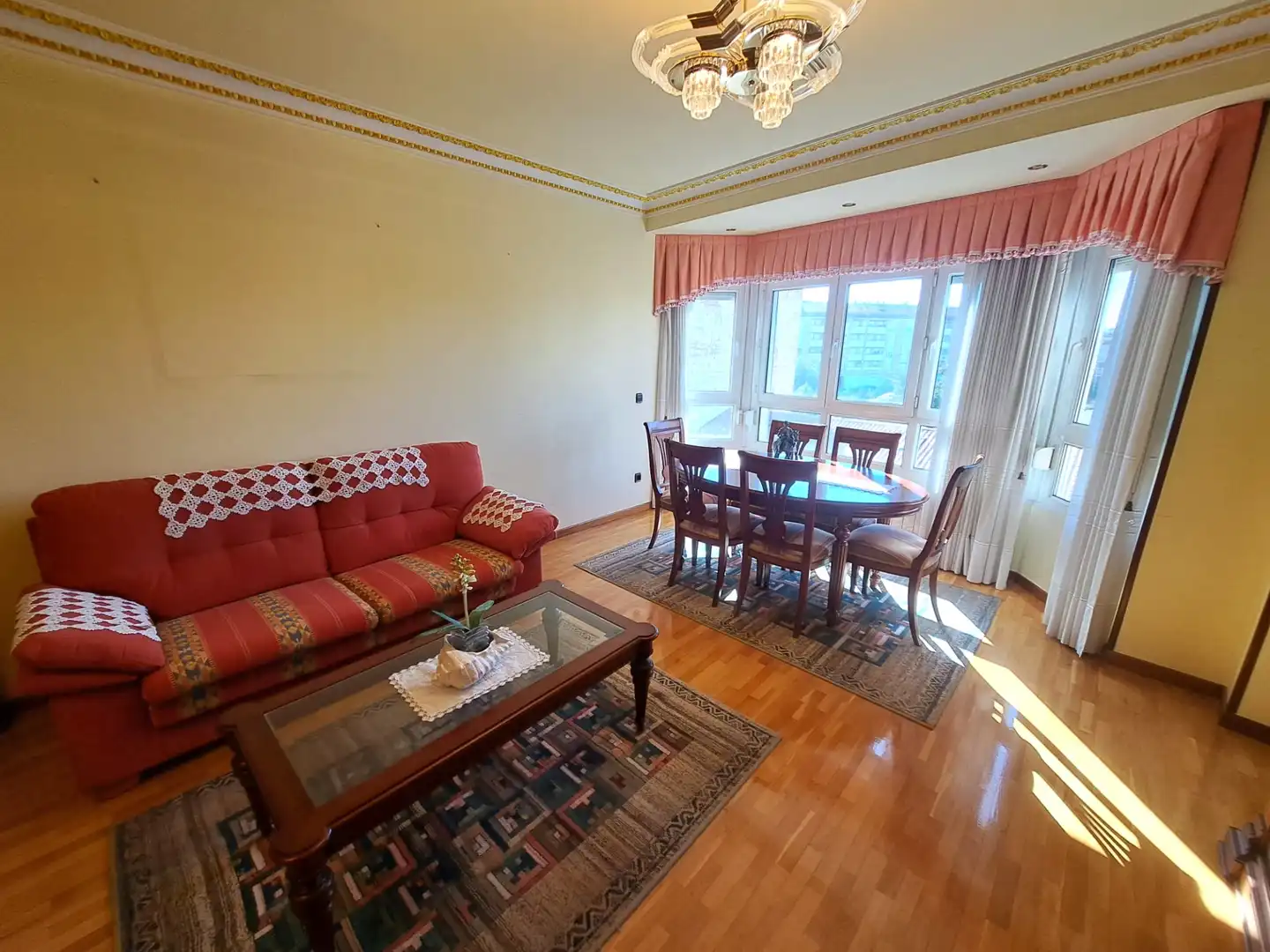Living room of Flat for sale in Haro  with Heating, Storage room and Furnished