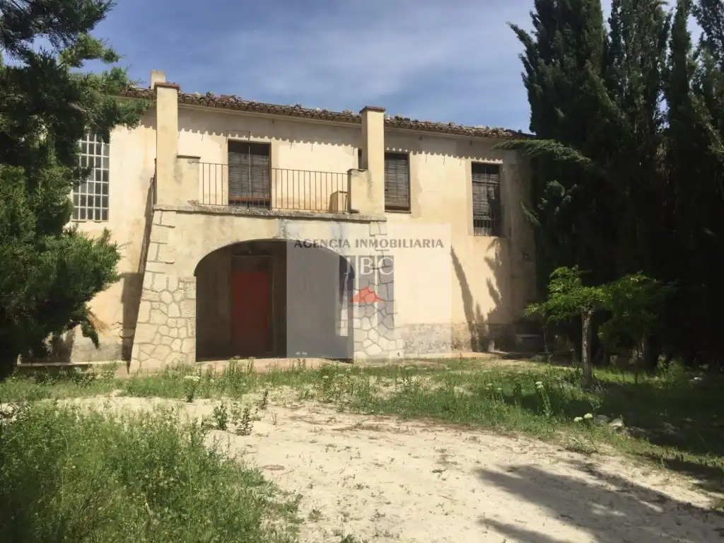 Vista exterior de Finca rústica en venda en Alcoy / Alcoi amb Traster, Piscina i Balcó