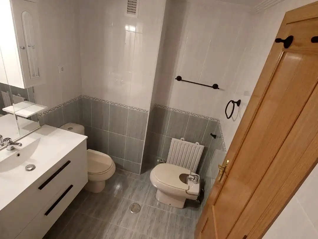 Badezimmer von Wohnung zur Miete in San Andrés del Rabanedo pueblo