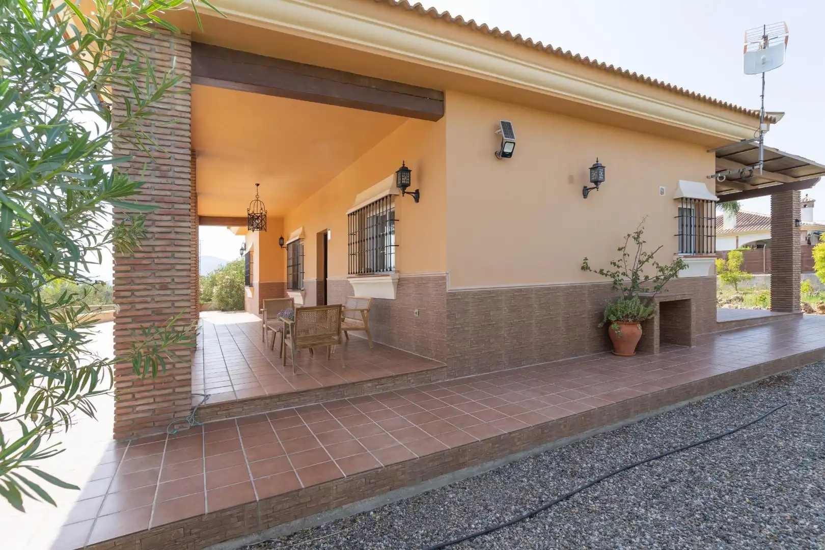 Terrace of Houses for rent in Alhaurín El Grande  with Air Conditioner, Private garden and Terrace
