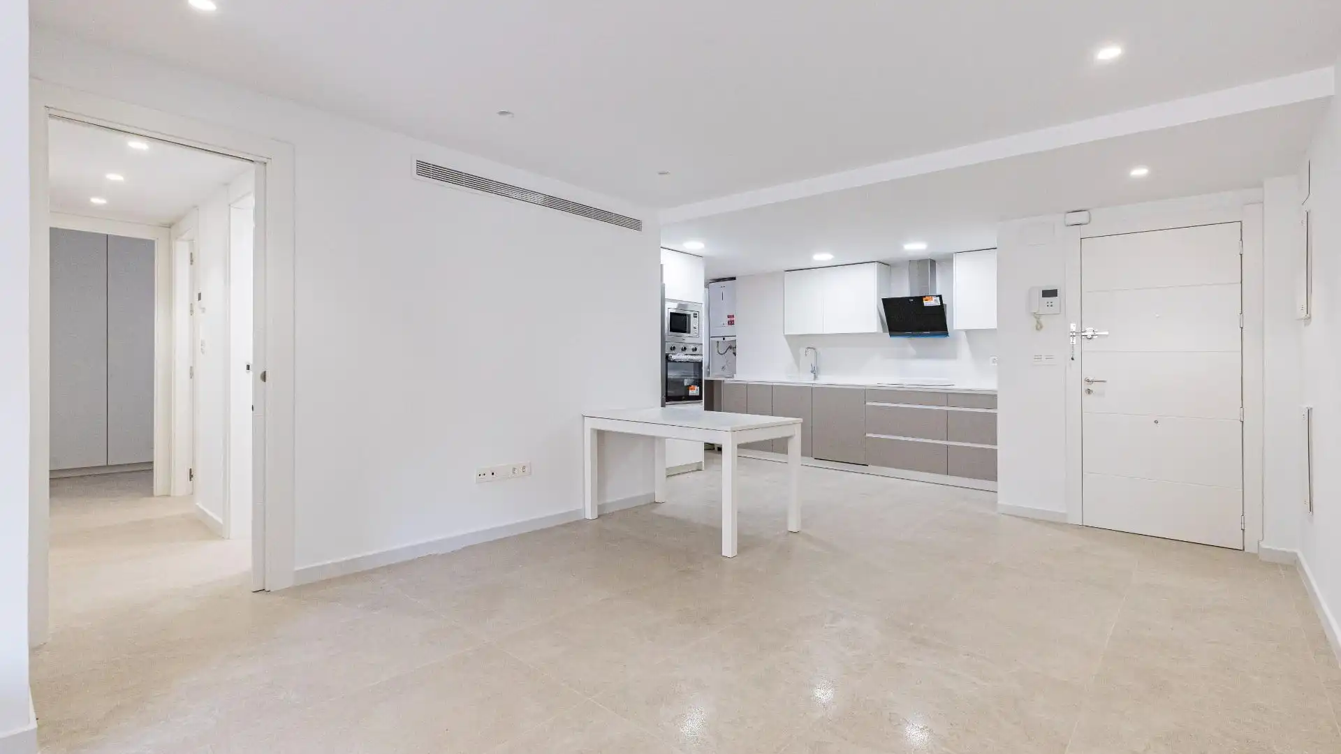 Kitchen of Flat for sale in  Murcia Capital  with Air Conditioner and Balcony