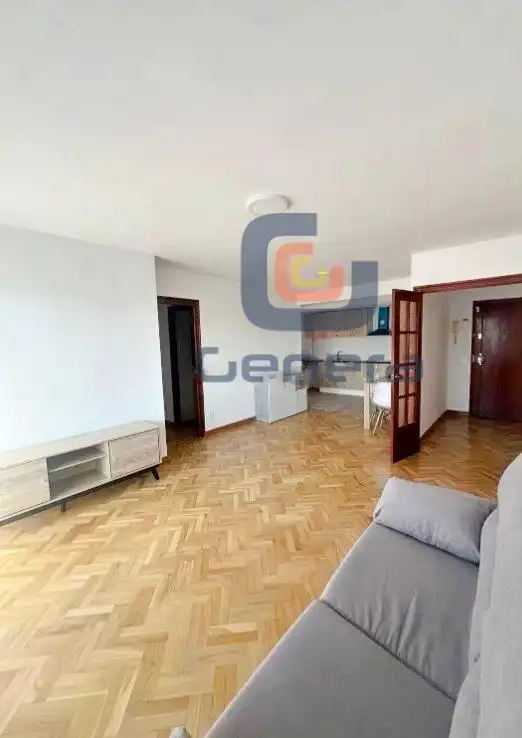 Sala d'estar de Pis en venda en Alicante / Alacant amb Parquet, Terrassa i Moblat