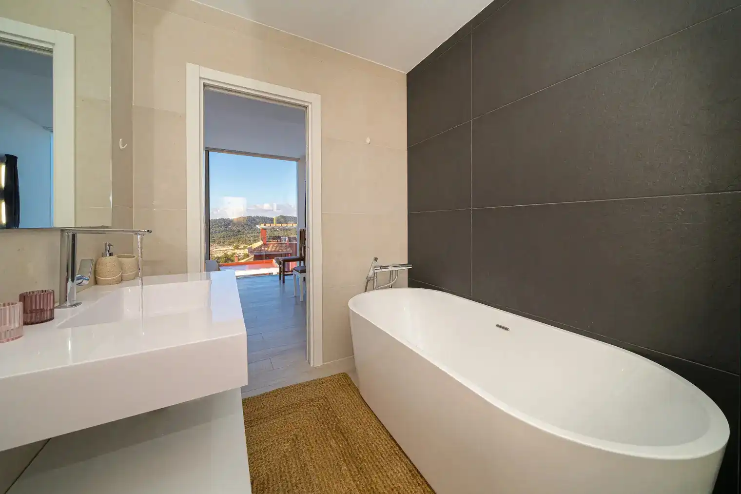 Baño de Casa o chalet en venta en Finestrat con Aire acondicionado, Calefacción y Jardín privado